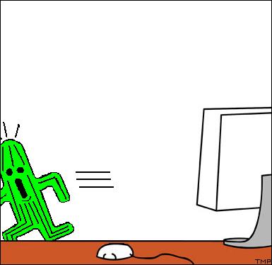 Cactuar goes to DeviantART