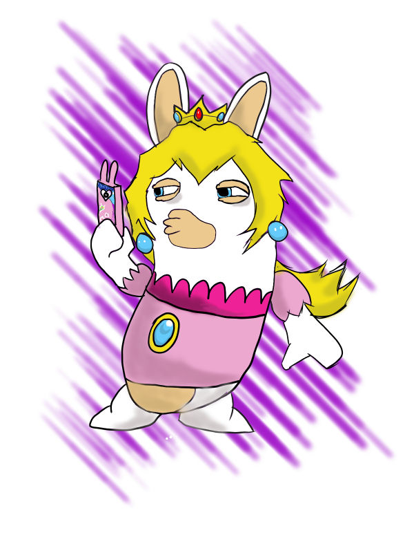 Rabbid Princess by krazhayngamer on DeviantArt