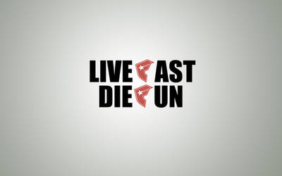 Live fast die fun wallpaper