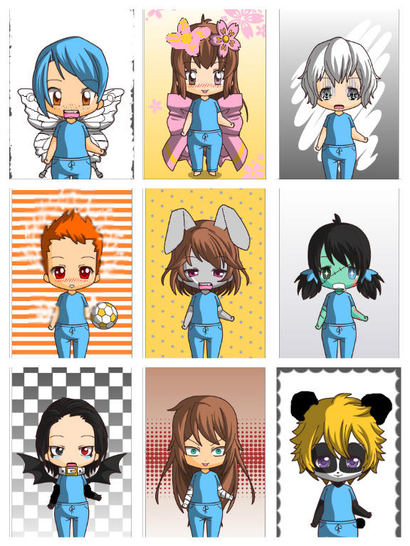 Dangan Ronpa Oc's LAB AU by Necropolis-of-Cuties on DeviantArt