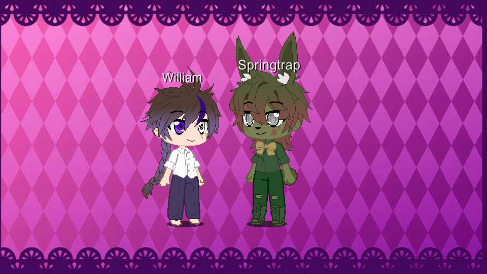 ||Gacha Club || William and Springtrap || AU || by Necropolis-of-Cuties ...