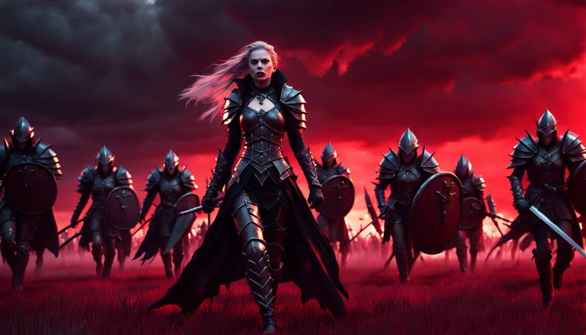 Vampire Female Ranger A Vampire female army dressed in black leather by TheHotRodPenciler on ...