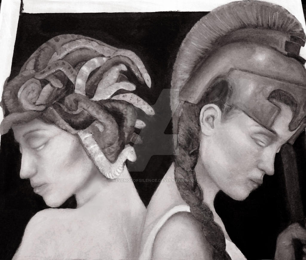 Athena And Medusa By RevengeOfSilence On DeviantArt athena-and-medusa-by-revengeofsilence-on-deviantart