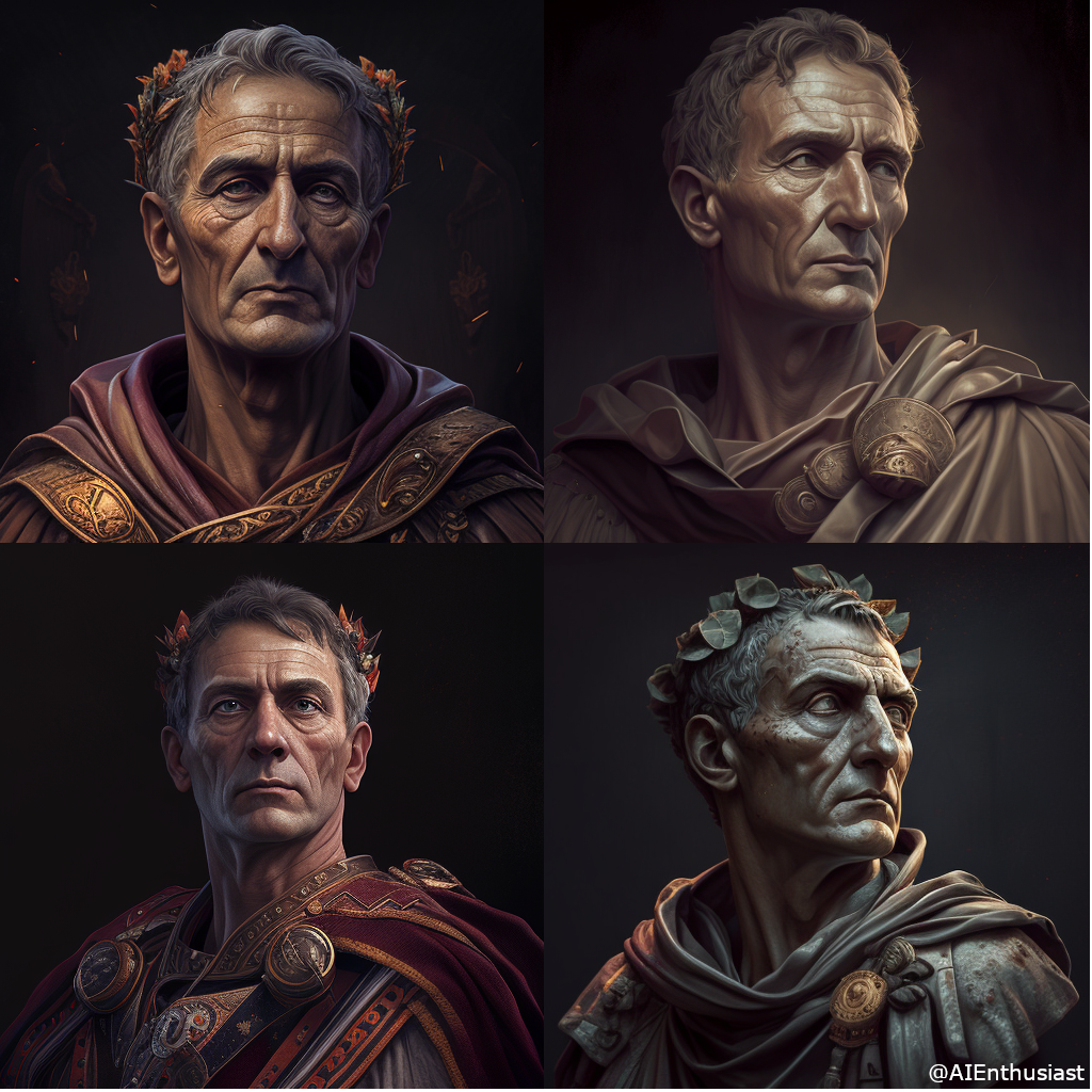 Julius Caesar by AIEnthusiast on DeviantArt