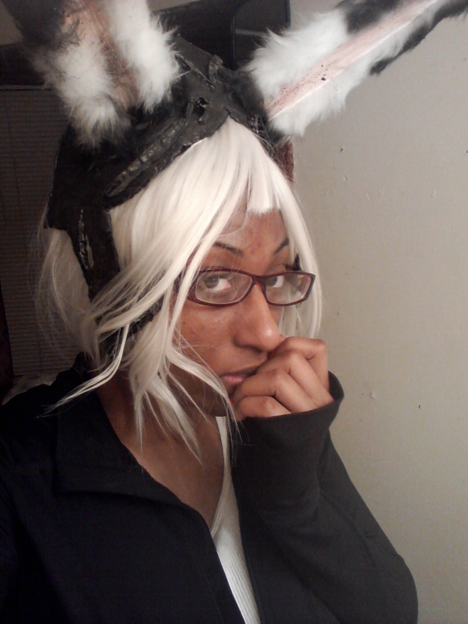 Fran wig styled 2