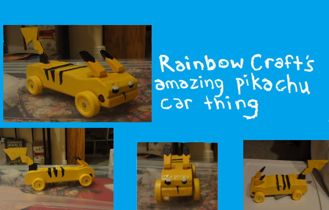 pikachu pinewood derby car by princecraftie d66cg9n pikachu pinewood derby carprincecraftie on deviantart