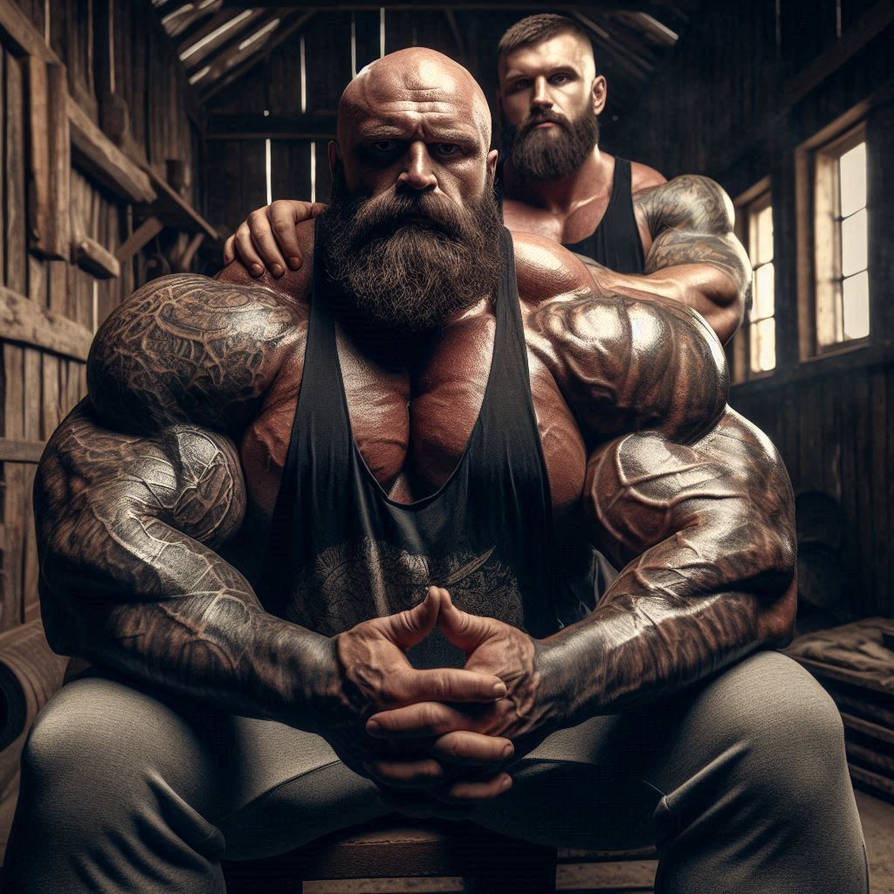 Muscle Rider Muscle worship in barn by JasonMuscleRider on DeviantArt