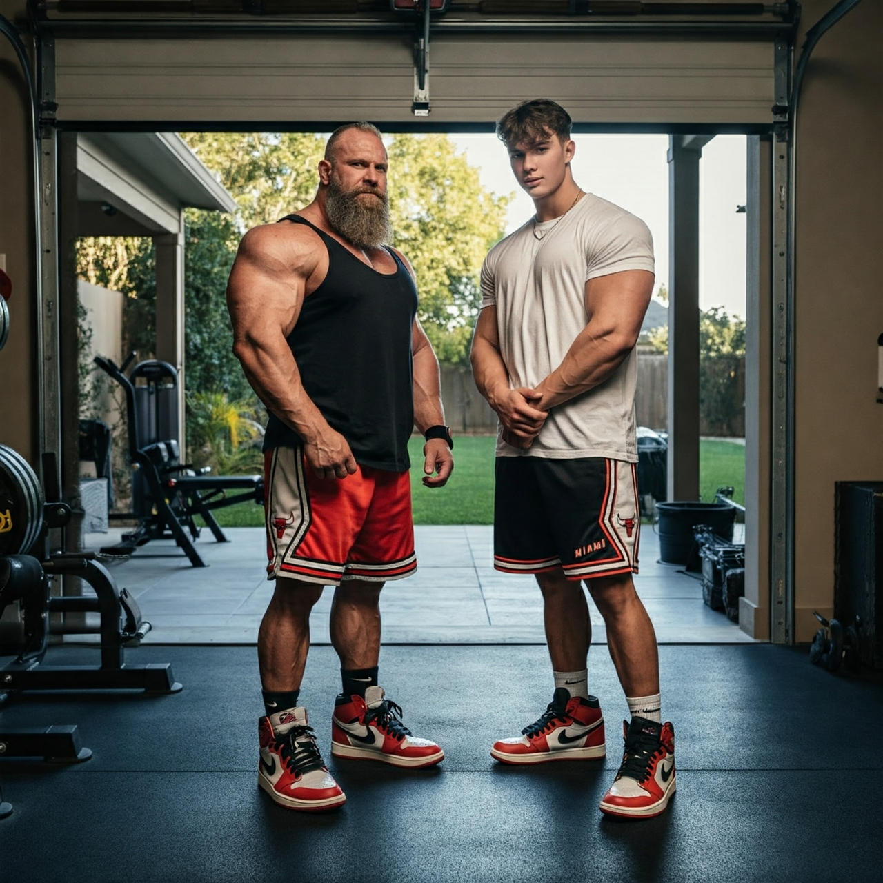 Father Bodybuilder Dad and Son Bodybuilders by JasonMuscleRider on DeviantArt