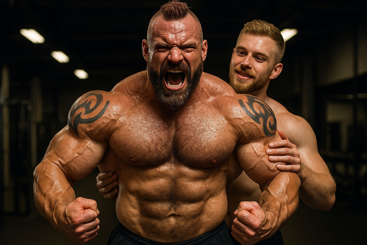 Muscle Franmie Ritualist Deviantart Muscle Worship duo by JasonMuscleRider on DeviantArt