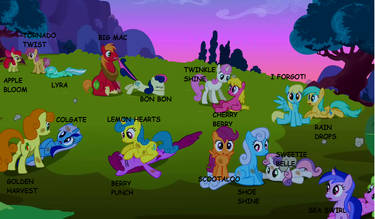 Ponies after the fight!