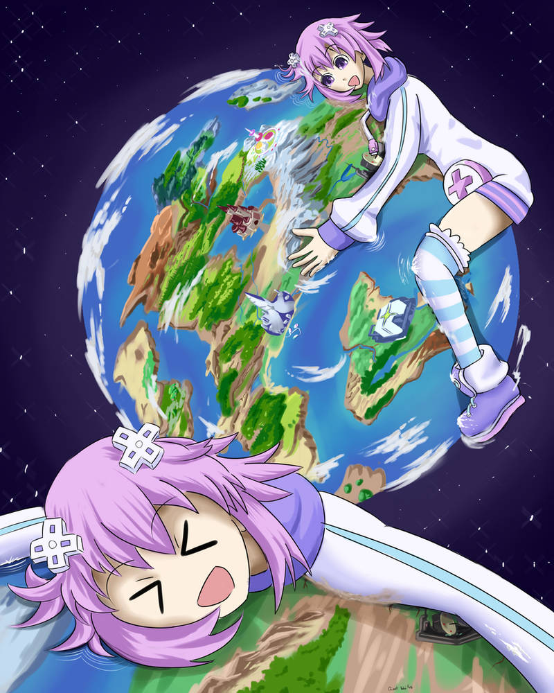 Neptune by giantwaifus on DeviantArt