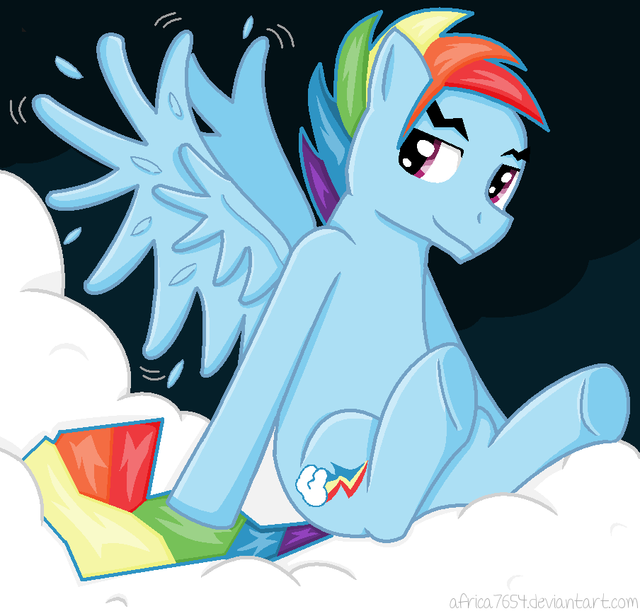 Rainbow Feathers -My Little Pony-