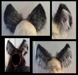 Big Wolf Ears Prototype - SOLD