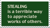 Stealing is by StampCollectors