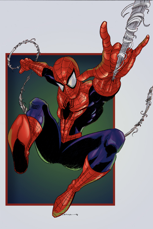 Spiderman Pinup