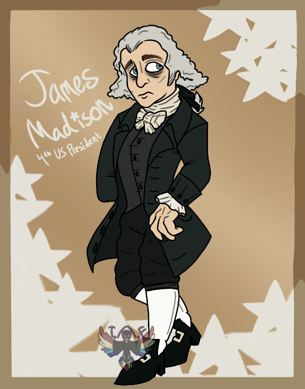 James Madison Drawing by TheAnimatingFanatic on DeviantArt