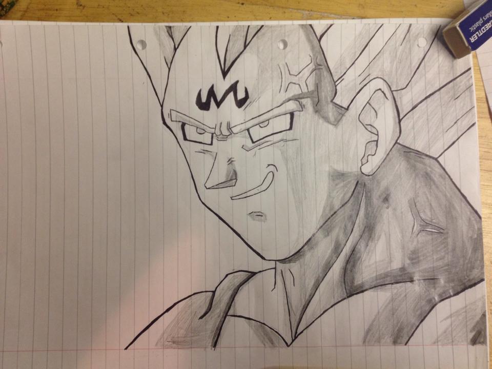 Majin Vegeta sketch