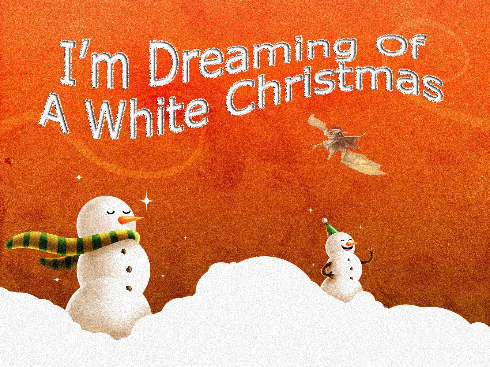 WHITE CHRISTMAS WALLPAPER