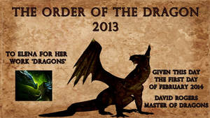 THE ORDER OF THE DRAGON 2013