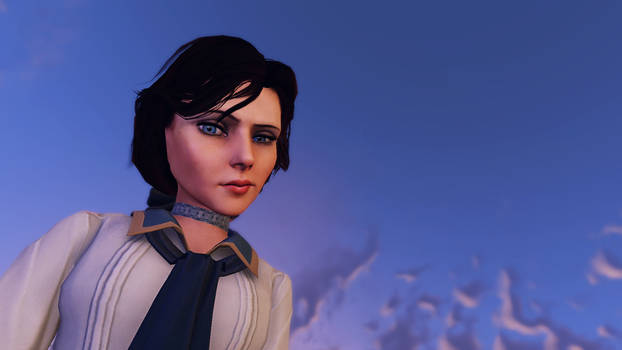 BioShock Infinite - Elizabeth is skeptical.