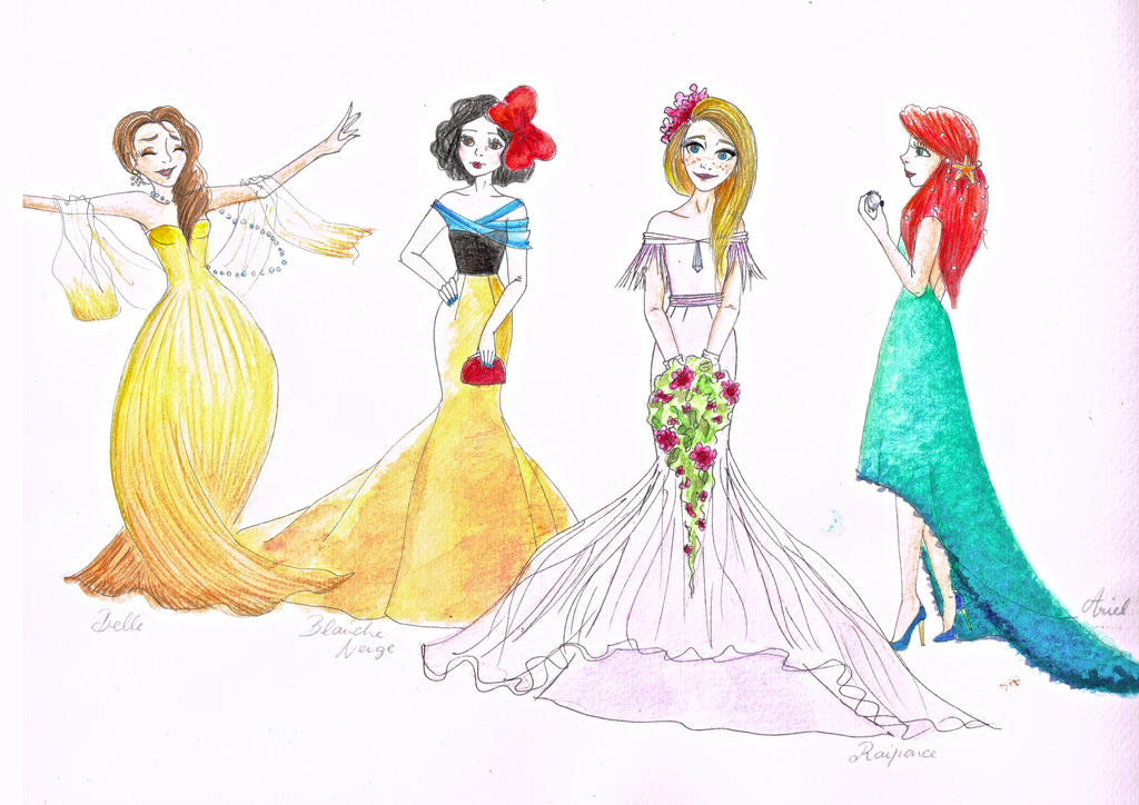Disney princess by Reveusedoucefrance on DeviantArt
