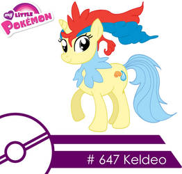 Keldeo -MLP Style- 'Colored'