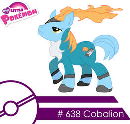 Cobalion -MLP Style- 'Colored'