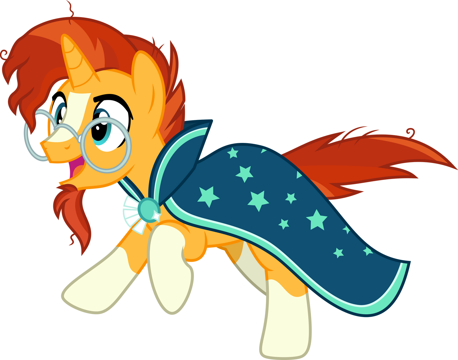 Sunburst Excitedly Running