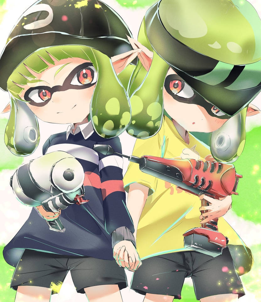 inkling girl commission by honehone0210 on DeviantArt