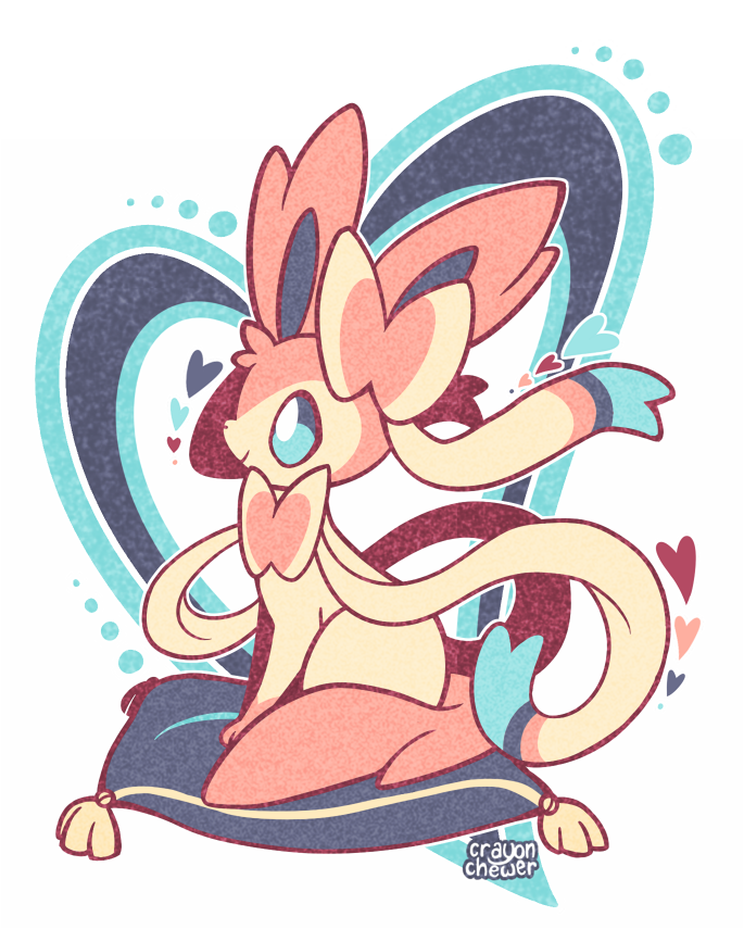 Ninfia/Sylveon by crayon-chewer