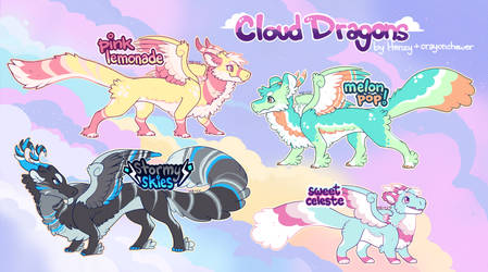 Cloud Dragon Adoptables- Sold!