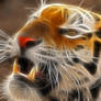 Fractal Tiger Growl