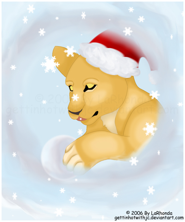 Christmas Lion