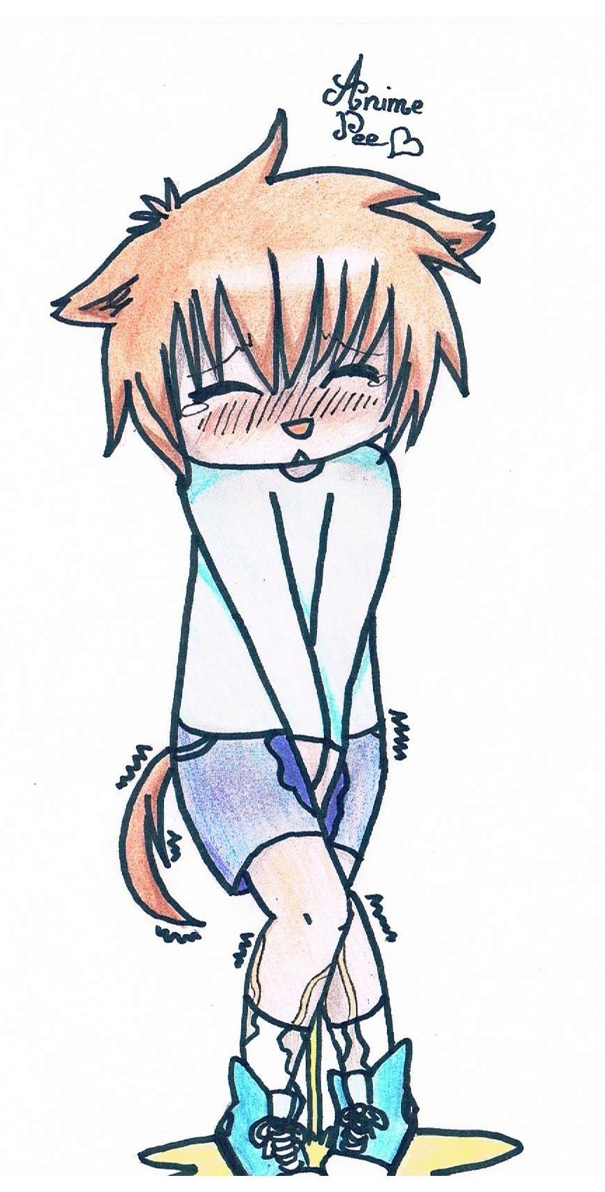 Wolf boy's Accident by AnimePee on DeviantArt Wolf boy's Accident by AnimePee on DeviantArt
