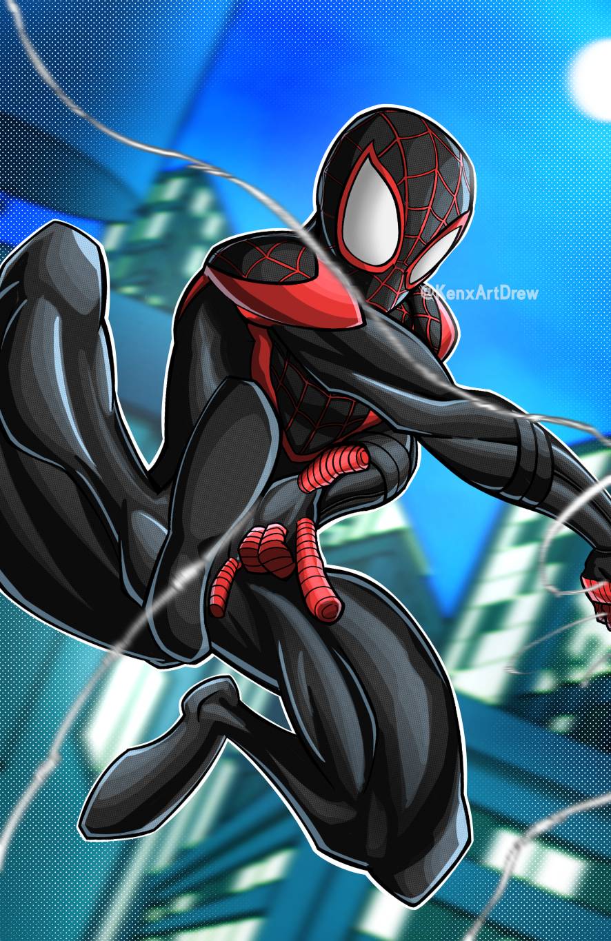 Miles Morales - Spider-man PS5 by PatrickBrown on DeviantArt