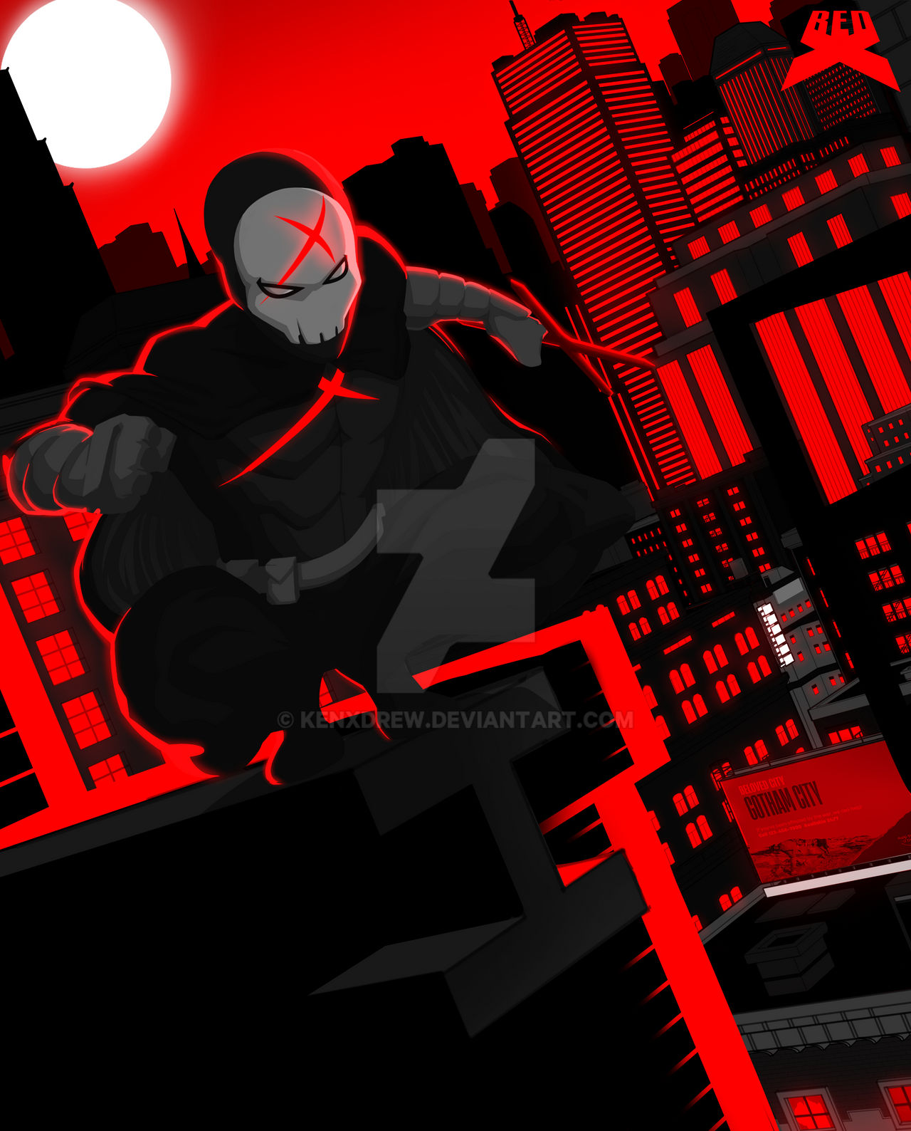 Red X by kenxdrew on DeviantArt