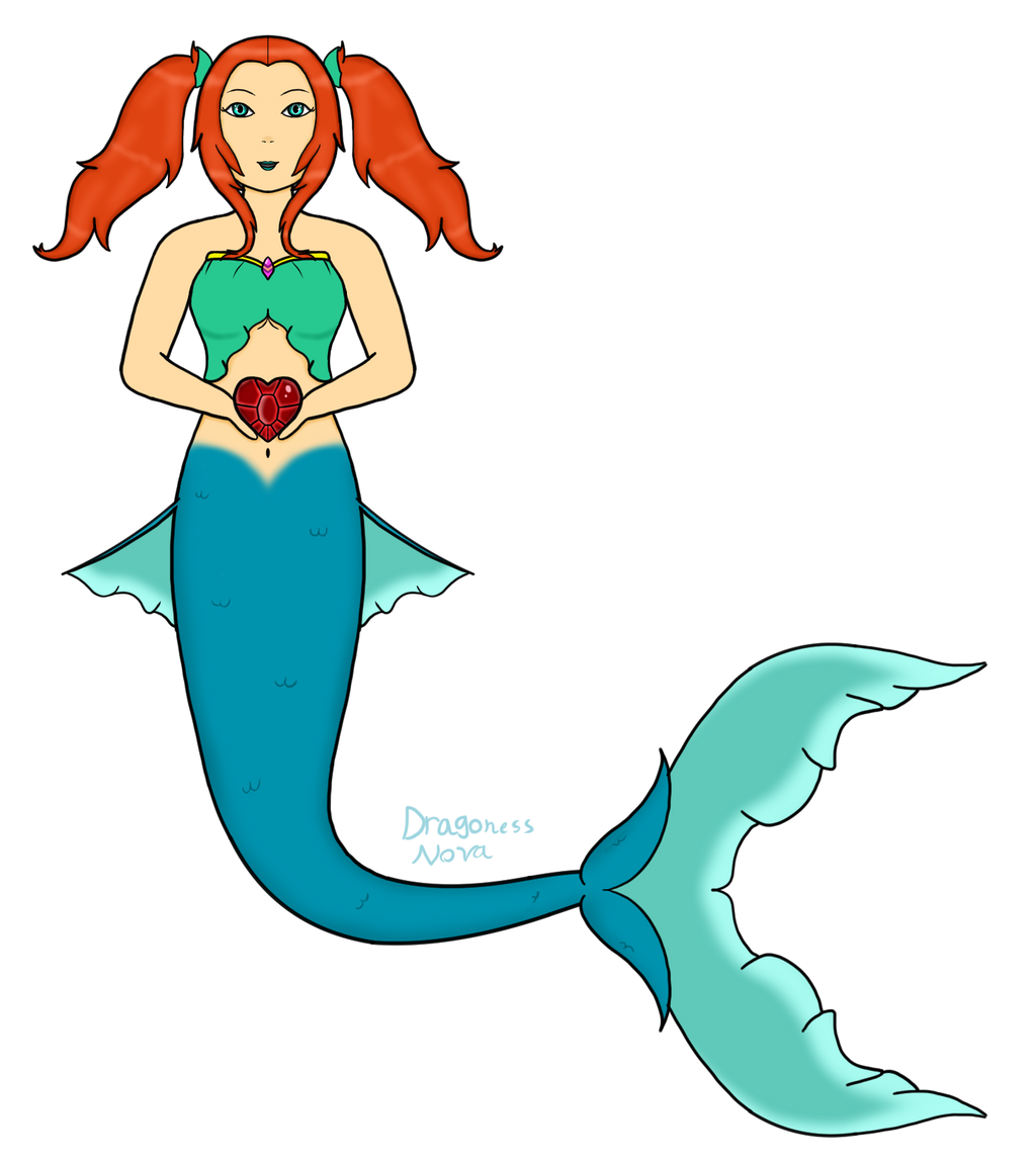Mermaid Heart by DragonessNova on DeviantArt
