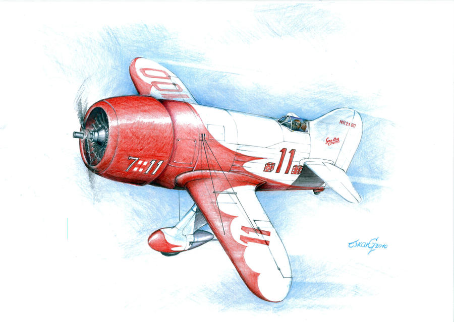 Gee Bee R1 by oscargraphics on DeviantArt