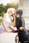 Lunafreya - That kiss by SoraPaopu