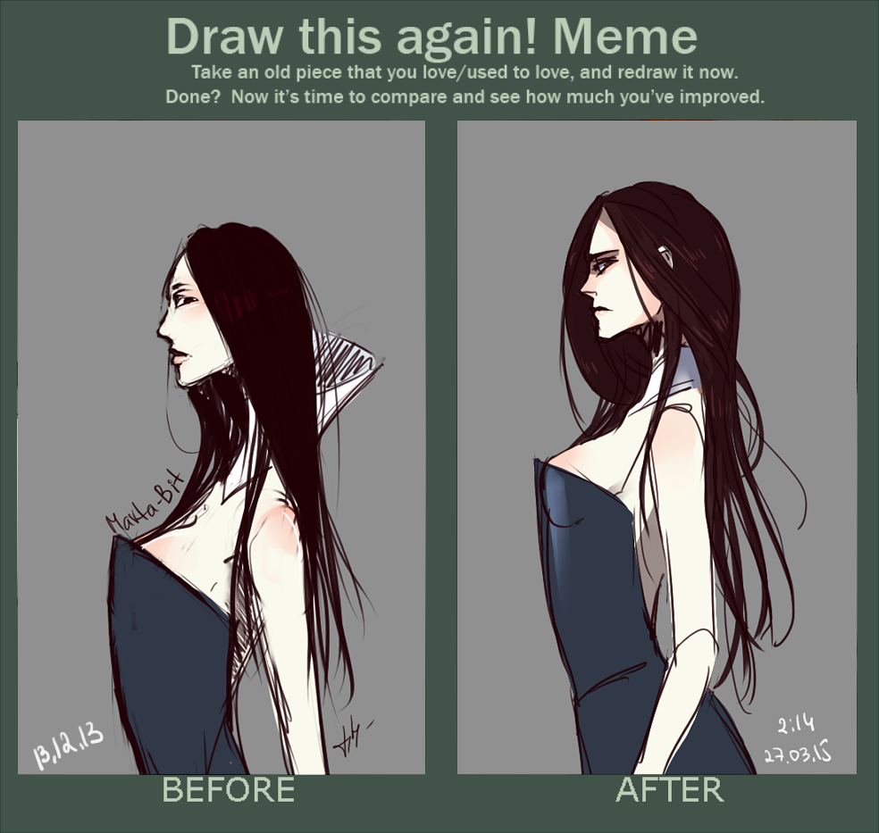 Draw this again meme 2