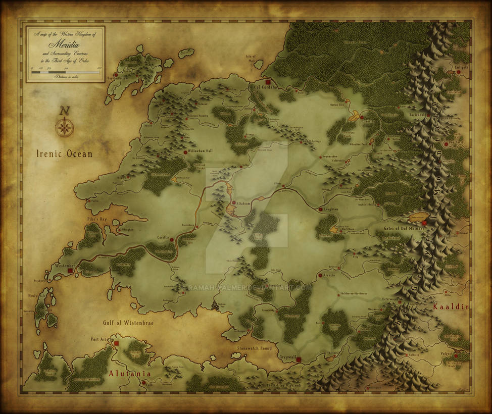 Meridia - Commission by Ramah-Palmer on DeviantArt