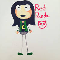 Red Panda(Art trade with ArtisticAsianBunny)
