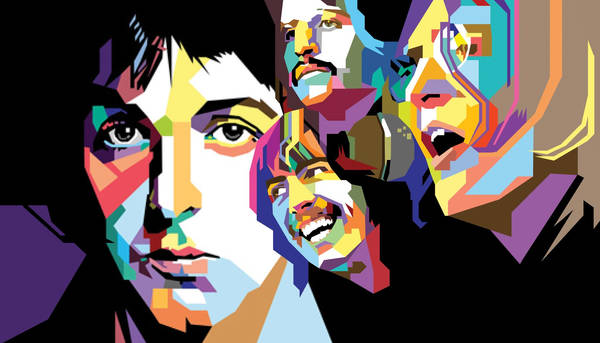 The Beatles in WPAP by wedhahai