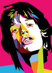 Mick Jagger in WPAP