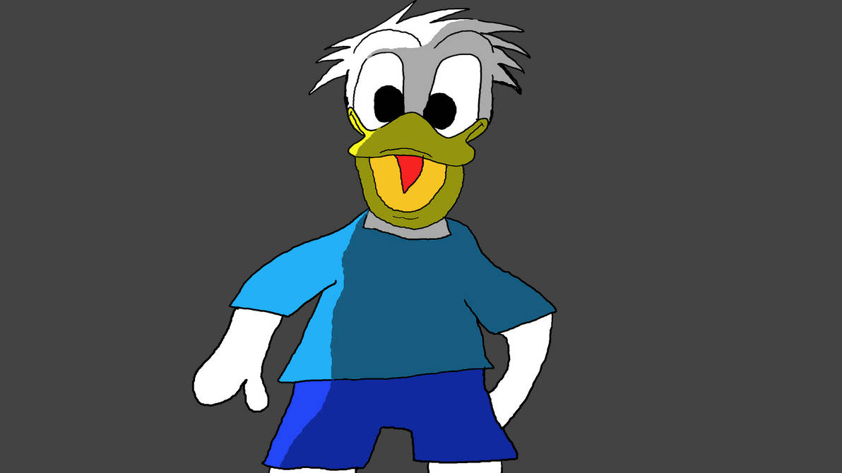 Donald Duck with intense Shading by Silverstorm900 on DeviantArt