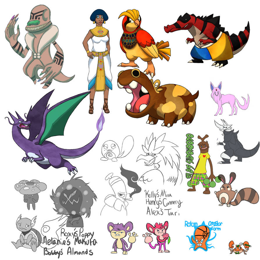 Pokemon Dump 1 by Tatetops on DeviantArt