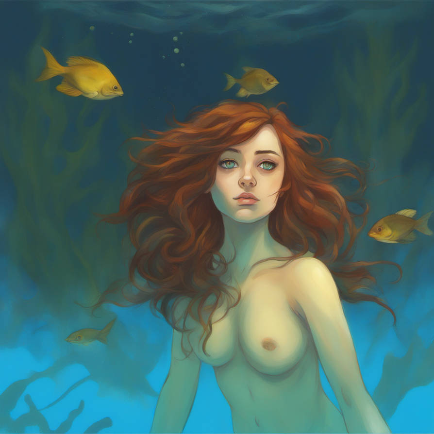 Emily underwater