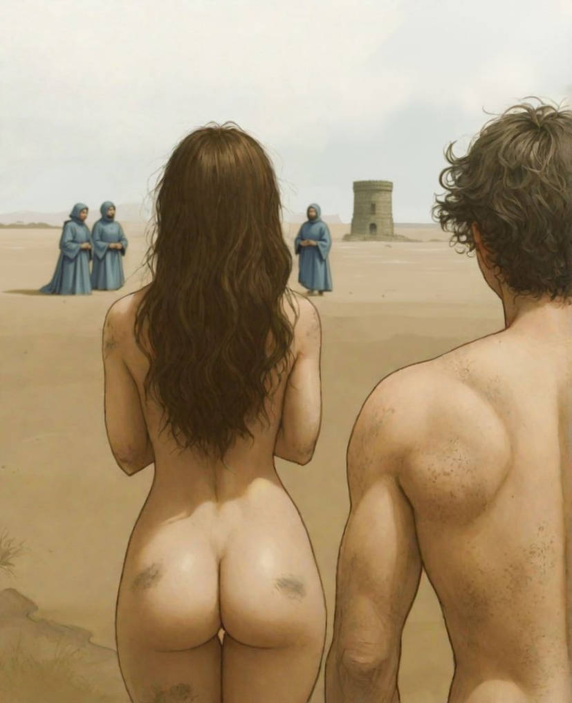 Emily and Dorian at Tiedavon Abbey