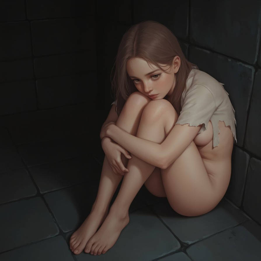 Emily in the stone cell