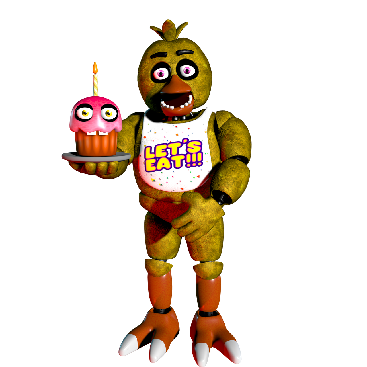 Fnaf 1 Chica Render Blender By JackobMemiarz On DeviantArt fnaf-1-chica-render-blender-by-jackobmemiarz-on-deviantart